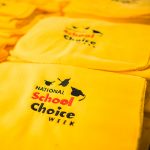 Free Scarves, Signs from National School Choice Week