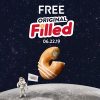 Free Original Filled Doughnut from Krispy Kreme