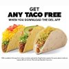 Free Taco with Del App