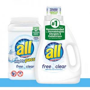 Free All Free and Clear Laundry Detergent from Freeosk