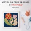 Free Classes on CreativeBug in October