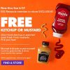 Free Ketchup or Mustard at Big Lots