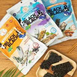 Free Black & Black Seaweed Snack from 08liter
