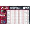 Free Hiden Analytical Wall Planner or Calendar