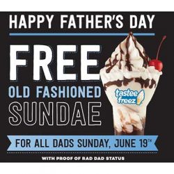 Free Sundae for Dads at Wienerschnitzel