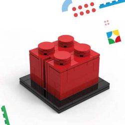 Free Lego Red Brick at Lego Stores