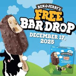 Free Ice Cream Bar at Ben & Jerry’s Free Ice Cream Bar at Ben & Jerry’s