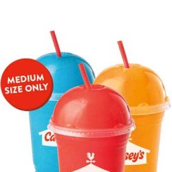 Free Slushie at Casey’s