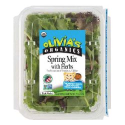 Free Olivia’s Organics Salad