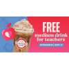 Free Beverage for Educators at Scooter’s Coffee